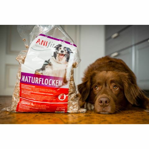 Dog Accessories B.A.R.F. Flakes Basic flakes (Naturflocke) 1 kg 1 Piece -4- Anifit